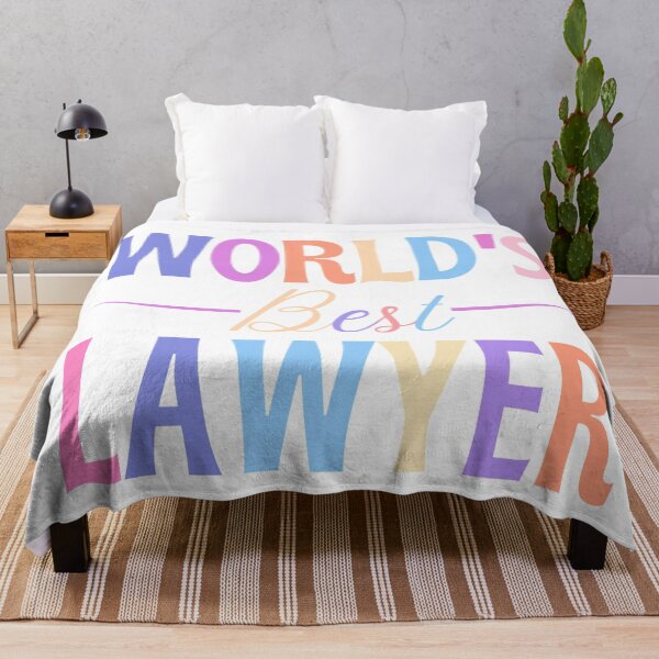 Item preview, Worlds best lawyer - funny lawyer gift (color) designed and sold by PickaSticka.