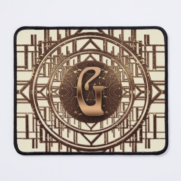Item preview, Art Nouveau Letter G Monogram Art Deco Vintage Alphabet designed and sold by Xarah.