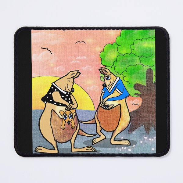 Item preview, kangaroos designed and sold by Shirley cute art .