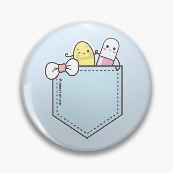 Item preview, cute pills in pocket cartoon designed and sold by princessmi-com.