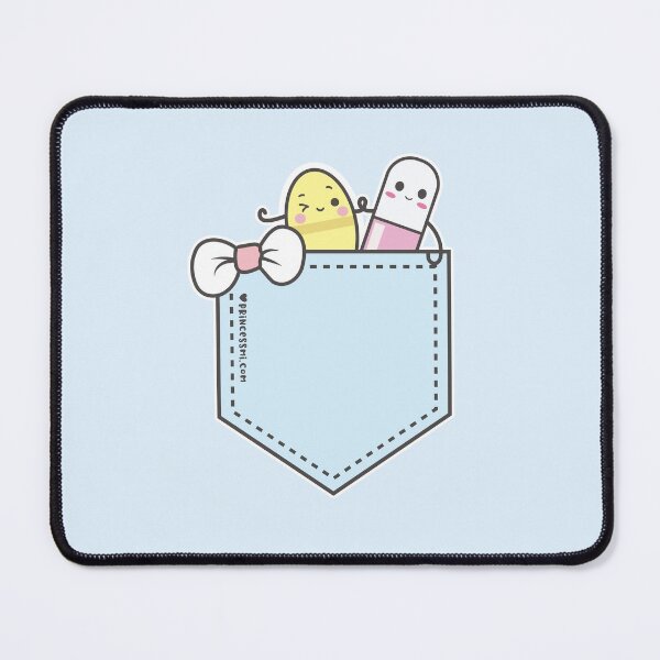 Item preview, cute pills in pocket cartoon designed and sold by princessmi-com.