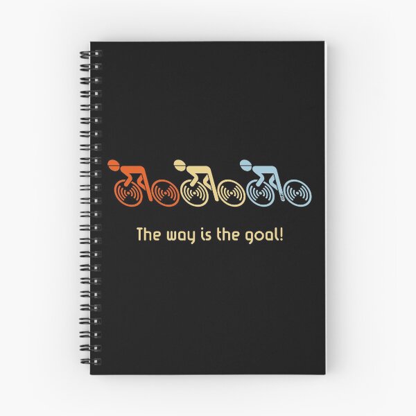 Item preview, The Way Is The Goal! (3 Racing Cyclists / Road Bike / 3C) designed and sold by MrFaulbaum.