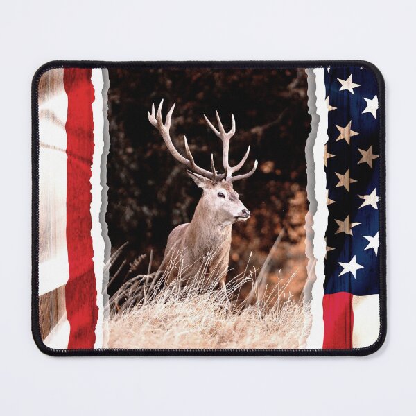 Item preview, Deer in the middle of the national flag designed and sold by Shawa Shop.