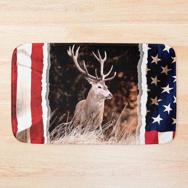 Item preview, Deer in the middle of the national flag designed and sold by Shawa Shop.