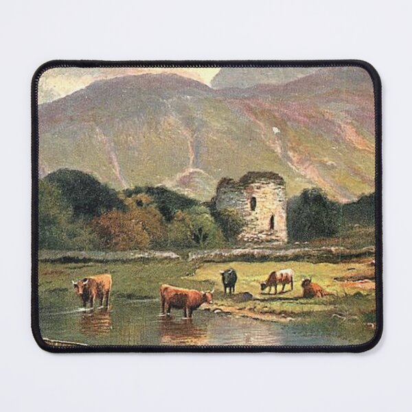 Item preview, Vintage Illustration of Old Inverlochy Castle, Fort William designed and sold by yourscotland.