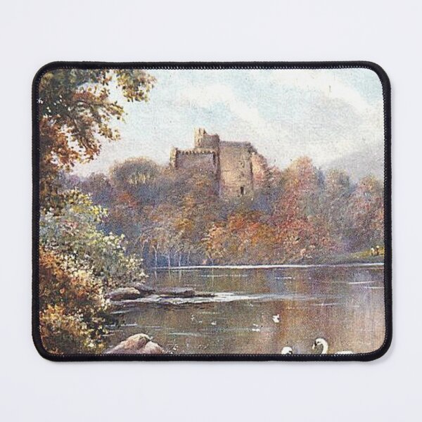 Item preview, Vintage Illustration of Glengarry Castle, Loch Oich designed and sold by yourscotland.