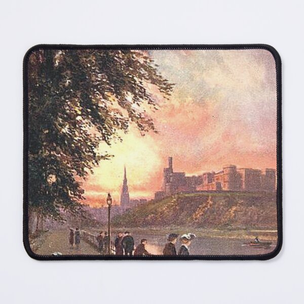 Item preview, Vintage Illustration of Ness Walk, Inverness designed and sold by yourscotland.