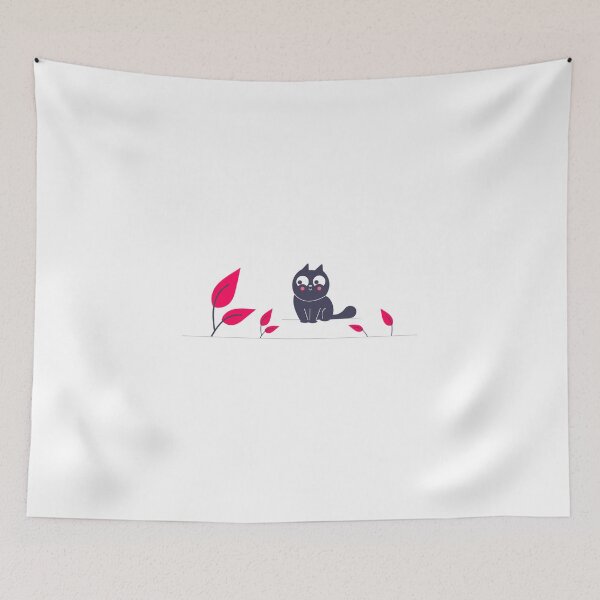 Item preview, Playful black cat designed and sold by Dudanilo.