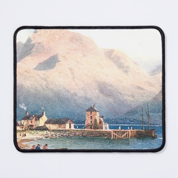 Item preview, Vintage Illustration of Corpach & Ben Nevis designed and sold by yourscotland.