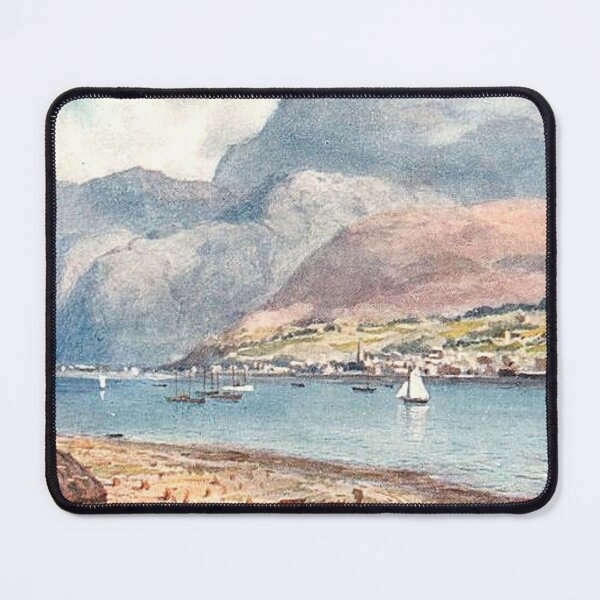 Item preview, Vintage Illustration of Fort William & Ben Nevis designed and sold by yourscotland.