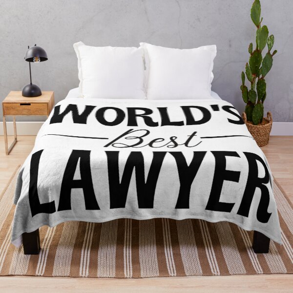 Item preview, Worlds best lawyer - funny lawyer gift designed and sold by PickaSticka.