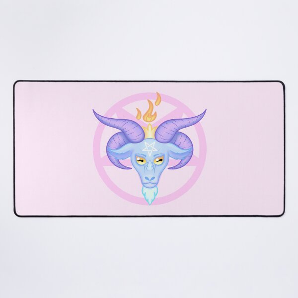 Aperçu de l'œuvre Baphomet (pastel) créée et vendue par Miss Lunaria.