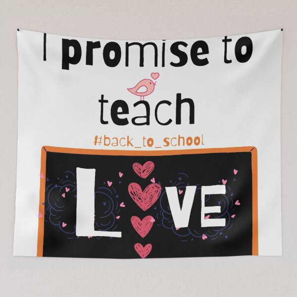 Item preview, I promise to teach designed and sold by Wavavo.