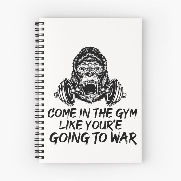 Item preview, Come in The gym like your'e going to war designed and sold by SHINIGAMI-SHOP.