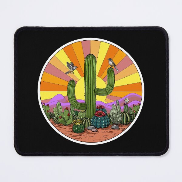 Item preview, Hippie Cactus Desert designed and sold by underheaven.