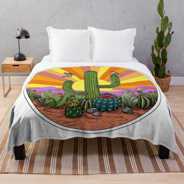 Item preview, Hippie Cactus Desert designed and sold by underheaven.