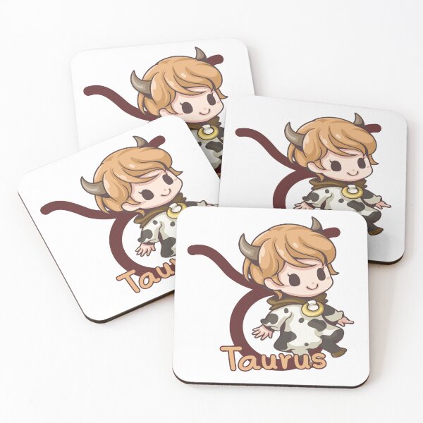 Item preview, Cute Taurus Zodiac Anime designed and sold by IMWI-Smile.