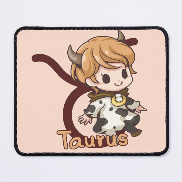 Item preview, Cute Taurus Zodiac Anime designed and sold by IMWI-Smile.