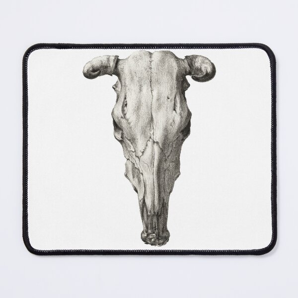 Item preview, Skull of a cow by Jean Bernard designed and sold by TimeCapsuleArt.