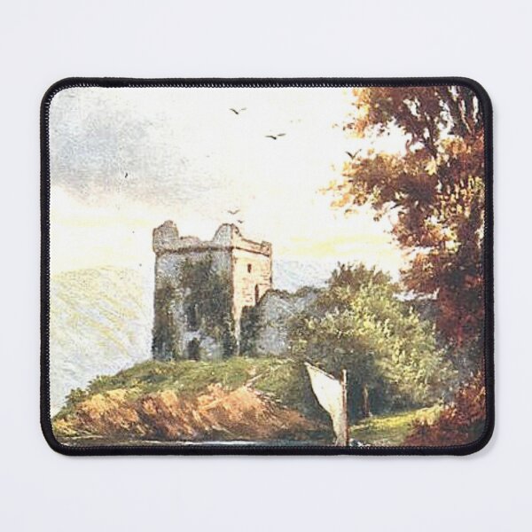 Item preview, Vintage Illustration of Urquhart Castle, Loch Ness designed and sold by yourscotland.