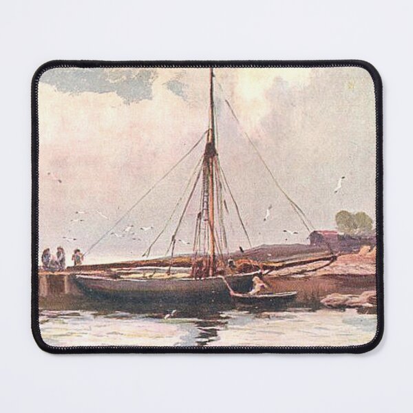 Item preview, Vintage Illustration of The Port, Corrie, Isle of Arran designed and sold by yourscotland.