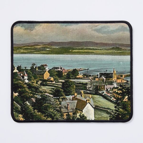 Item preview, Vintage Illustration of the view from Quarry Hill, Ardrishaig designed and sold by yourscotland.