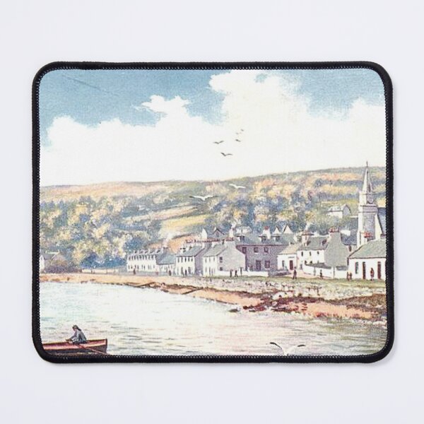 Item preview, Vintage Illustration of Ardrishaig, looking East designed and sold by yourscotland.