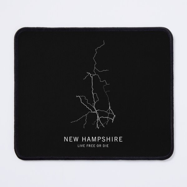 Item preview, New Hampshire State Road Map designed and sold by clarkstpress.