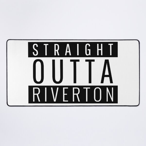 Item preview, Straight Outta Riverton Utah  designed and sold by Teelogic.