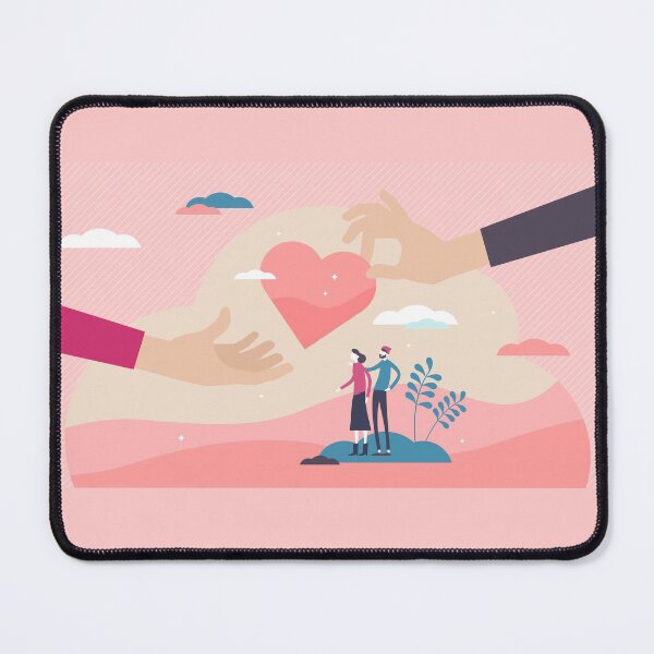 Item preview, Doing Good Edition - National Nonprofit Day Couple Pink/ Red designed and sold by Benjamin Daniel.