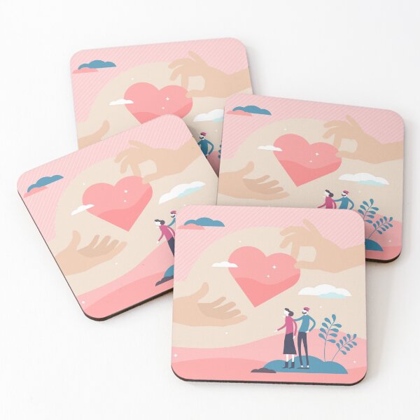 Item preview, Doing Good Edition - National Nonprofit Day Couple Pink/ Red designed and sold by Benjamin Daniel.