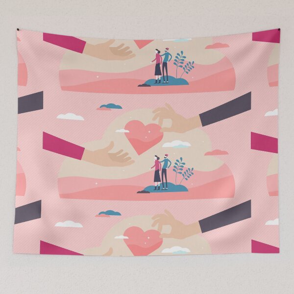 Item preview, Doing Good Edition - National Nonprofit Day Couple Pink/ Red designed and sold by Benjamin Daniel.