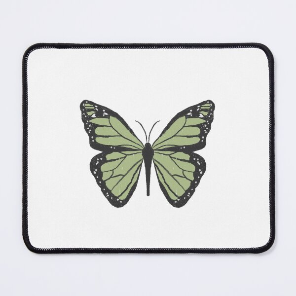 Item preview, cute dainty sage green indie butterfly designed and sold by anna-b-.
