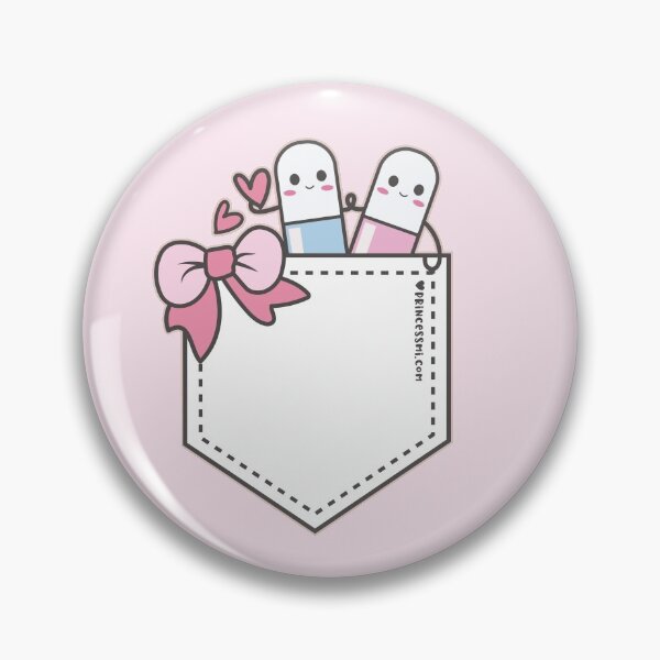 Item preview, cute pills in pocket cartoon designed and sold by princessmi-com.
