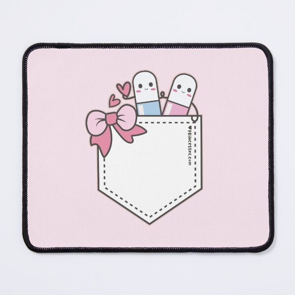 Item preview, cute pills in pocket cartoon designed and sold by princessmi-com.