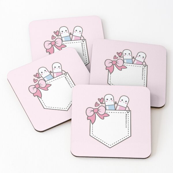 Item preview, cute pills in pocket cartoon designed and sold by princessmi-com.