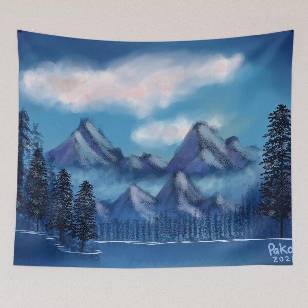 Item preview, Winter Escape Landscape designed and sold by palaco210.