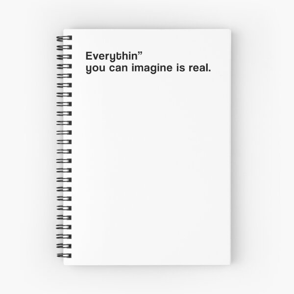 Item preview, "Everything you can imagine is real" SHIRT : GIFT FOR MOM, DAD, BROTHER, SISTER, FRIEND. designed and sold by Sneaky-Designs.