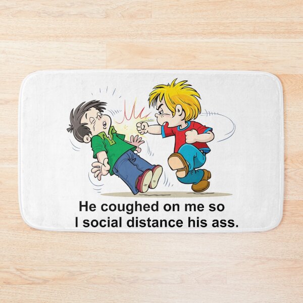 Item preview, Corona He coughed Covid 19 social distance designed and sold by Golden-place.