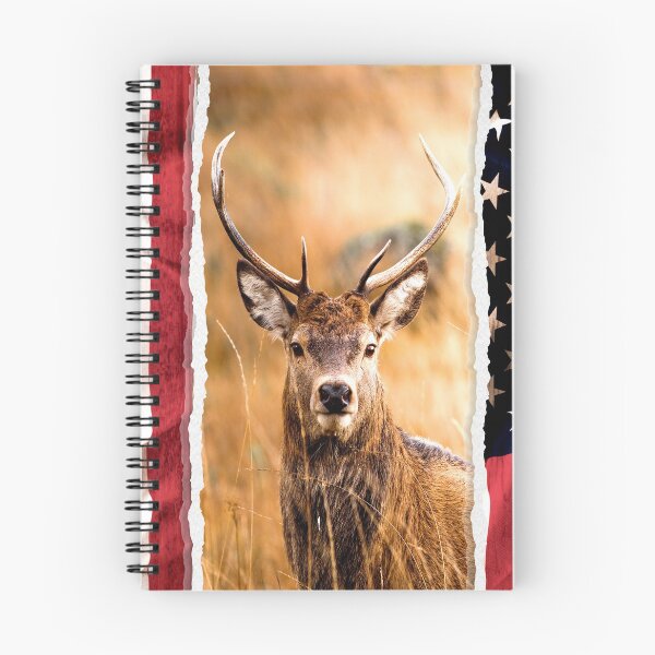 Item preview, A single deer in the middle of the national flag designed and sold by Shawa Shop.