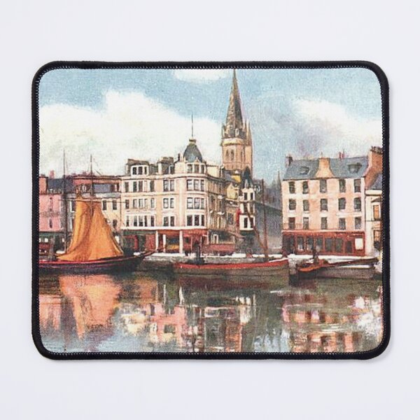 Item preview, Vintage Illustration of King William's Dock, Dundee designed and sold by yourscotland.