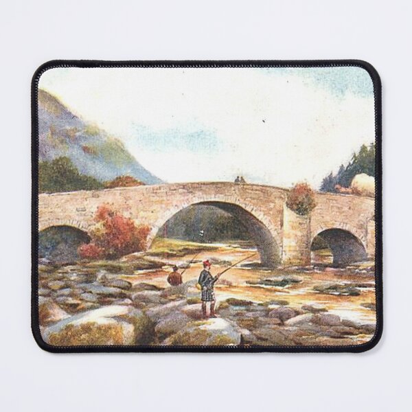 Item preview, Vintage Illustration of Invercauld Bridge, River Dee designed and sold by yourscotland.