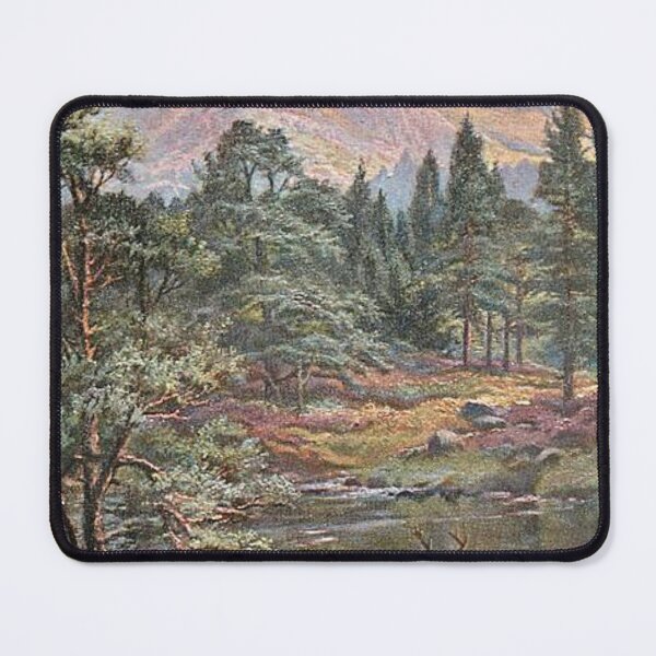 Item preview, Vintage Illustration of The River Dee (Near Braemar), Aberdeenshire designed and sold by yourscotland.