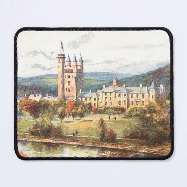 Item preview, Vintage Illustration of Balmoral Castle, Royal Deeside designed and sold by yourscotland.