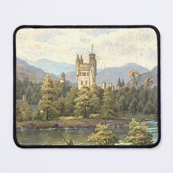 Item preview, Vintage Illustration of Balmoral Castle, Royal Deeside designed and sold by yourscotland.