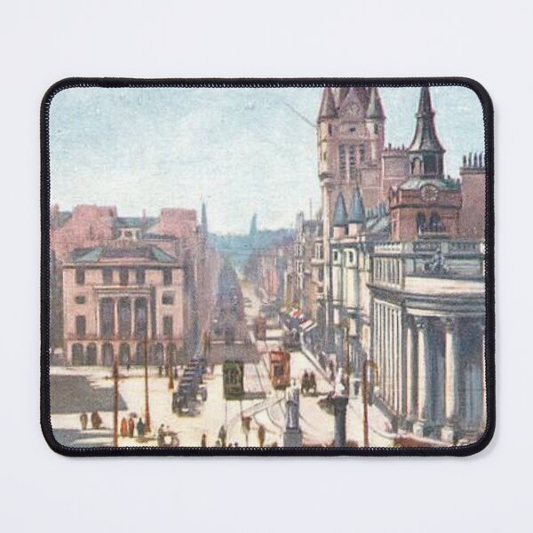 Item preview, Vintage Illustration of Castle Street and Union Street, Aberdeen designed and sold by yourscotland.