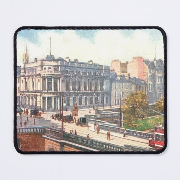 Item preview, Vintage Illustration of Union Terrace & Bridge, Aberdeen designed and sold by yourscotland.