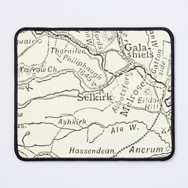 Item preview, SELKIRK & surrounding area map 1891 designed and sold by yourscotland.