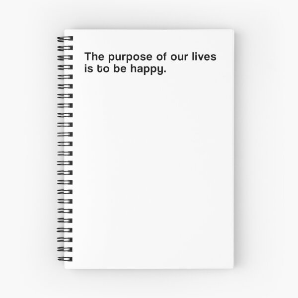 Item preview, "The purpose of our lives is to be happy" SHIRT : GIFT FOR MOM, DAD, BROTHER, SISTER, FRIEND. designed and sold by Sneaky-Designs.