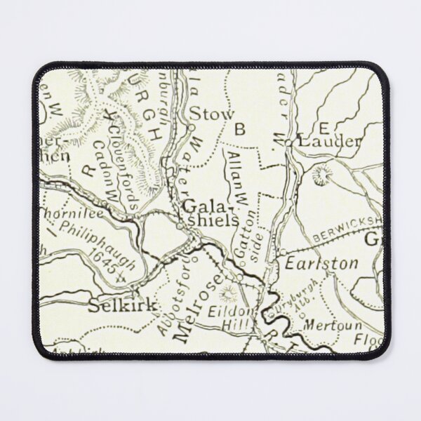Artikelvorschau, GALASHIELS & Umgebungskarte 1891 entworfen und verkauft von yourscotland.
